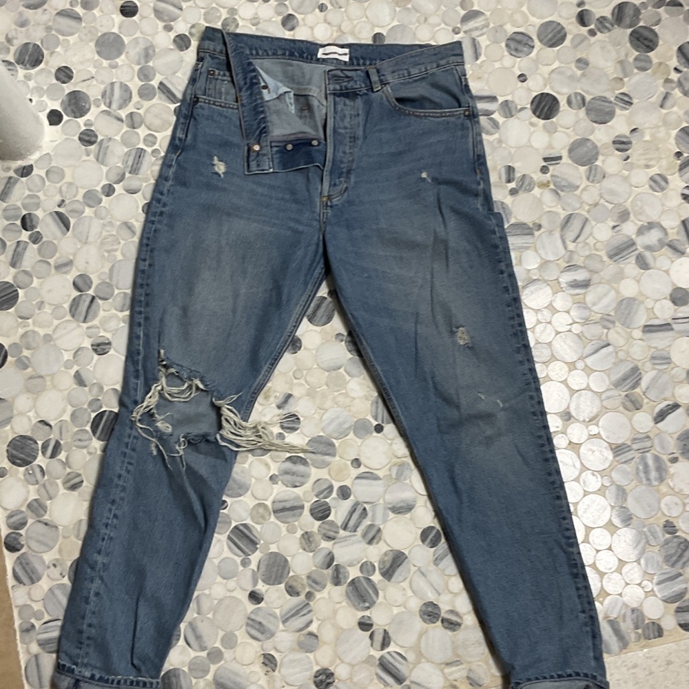 Boyish Blue Straight Leg Jeans